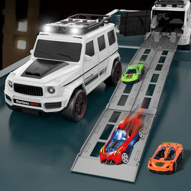 2-in-1 Dual Track Interactive Manual Ejection Barabus Jeep